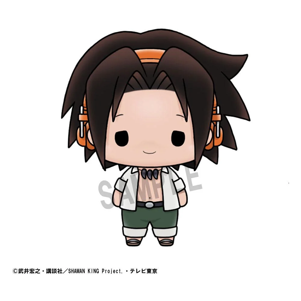 Shaman King Chokorin Mascot Series Trading Figure 5 cm Blind Box - 1 Unidade
